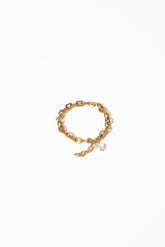 Kaelani Bracelet - Gold/Pearl